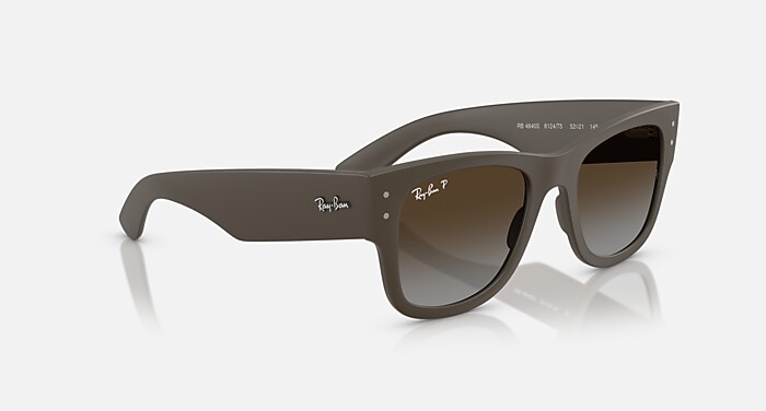 Ray-Ban  Wayfarer レイバン メタ 偏光　ブラウン　新品 レイバン公式ストア】 Ray-Ban® MEGA WAYFARER LITEFORCE サングラス