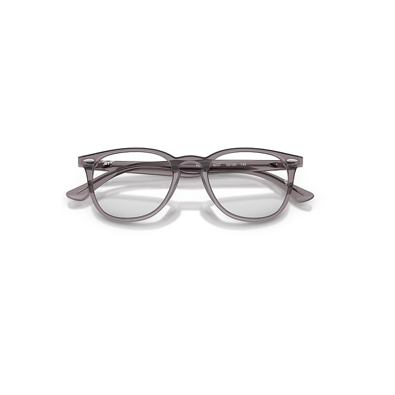 Ray-Ban Rb7159 Optics Optical Transparent Grey Frame Clear Lenses Polarized 50-20