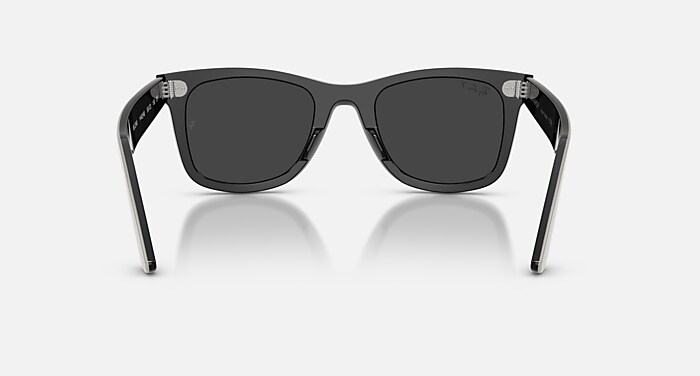 WAYFARER STREET NEAT Sunglasses in Grey On Black and Polarized