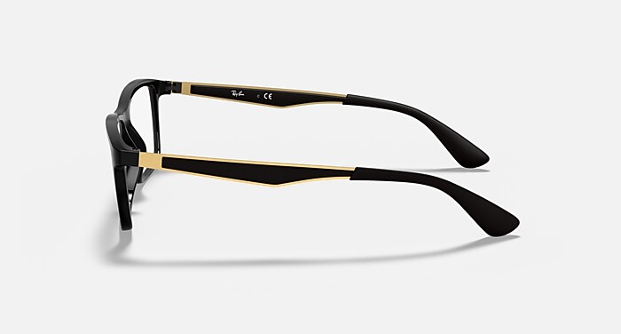 レイバン公式ストア】 Ray-Ban® RB7056 OPTICS メガネ | ブラック