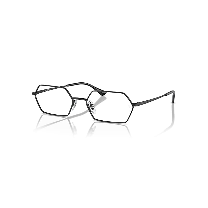 Ray-Ban Eyeglasses  Yevi Optics - Black Frame Clear Lenses Polarized 54-18, RX6528