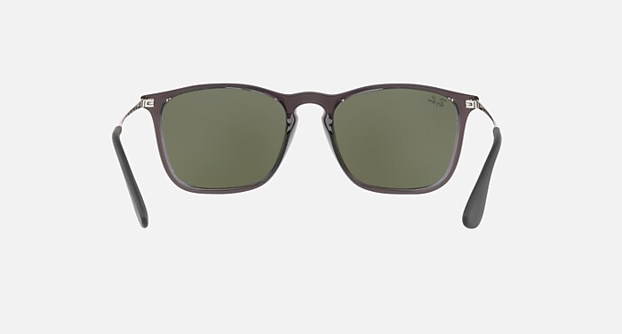 CHRIS Sunglasses in Grey and Silver Mirror (54-18) - RB4187 | Ray
