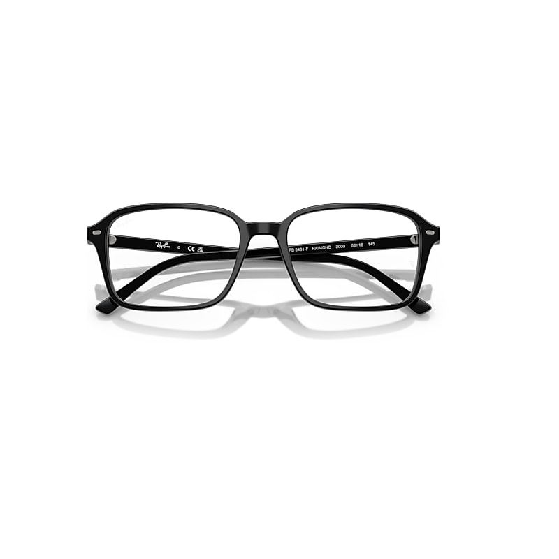 Ray-Ban Raimond Optics Optical Black Frame Clear Lenses Polarized 54-18
