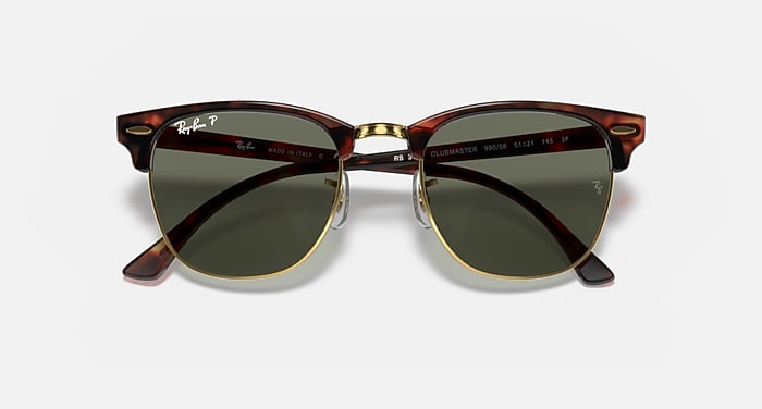 CLUBMASTER CLASSIC Sunglasses in Tortoise On Gold and G-15 