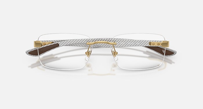 RB8423 OPTICS Eyeglasses with Arista Gold and Clear (54-18