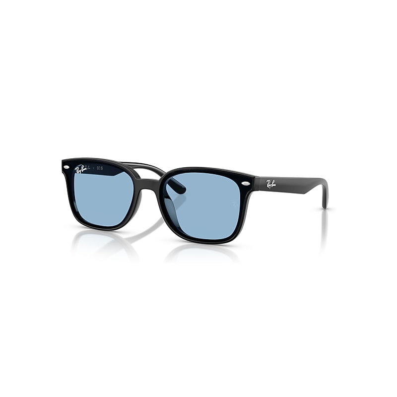 Ray - Ban Unisex Black/Blue Rb4461d 601/80 Sunglasses Nylon Squared Normal - Image 3