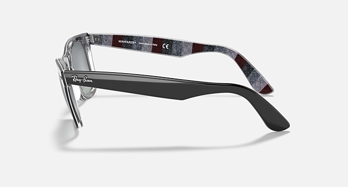 ORIGINAL WAYFARER COLOR MIX Sunglasses in Black and Light Grey