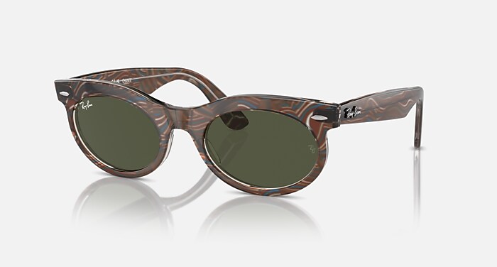 WAYFARER OVAL CHANGE サングラス フォトクロミック ウェーブグレー と