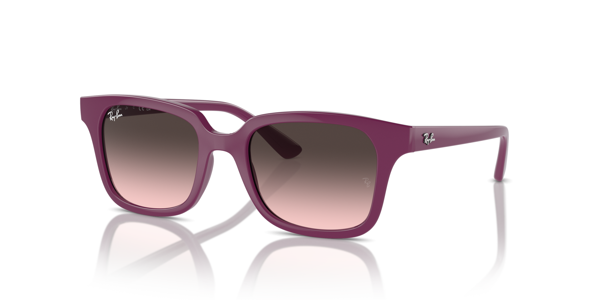 RB9071S KIDS Sunglasses in Cherry and Pink Grey (48-18) - RB9071S