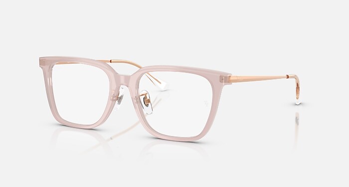 【T】Ray-Ban レイバン　RB5442D　サングラス　メガネ　ケース付 RB5442D OPTICS Eyeglasses with Light Brown and Clear (52-18
