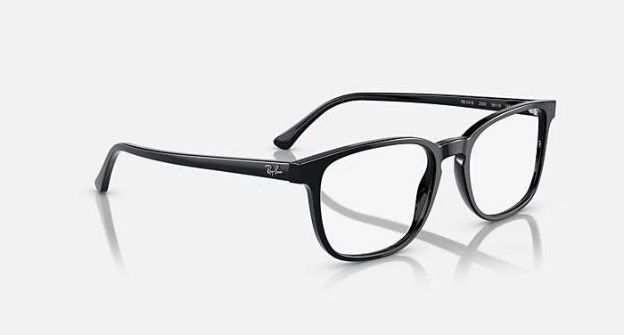 RB5418 OPTICS Eyeglasses with Black and Clear (56-19) - RB5418
