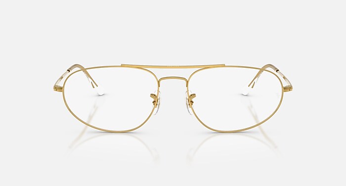 EXPLORER IV OPTICS メガネ Legend（レジェンド）ゴールド と クリア