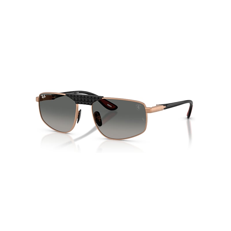 Ray-Ban Sunglasses   Scuderia Ferrari Collection - Black Frame Grey Lenses 58-18, RB3776M