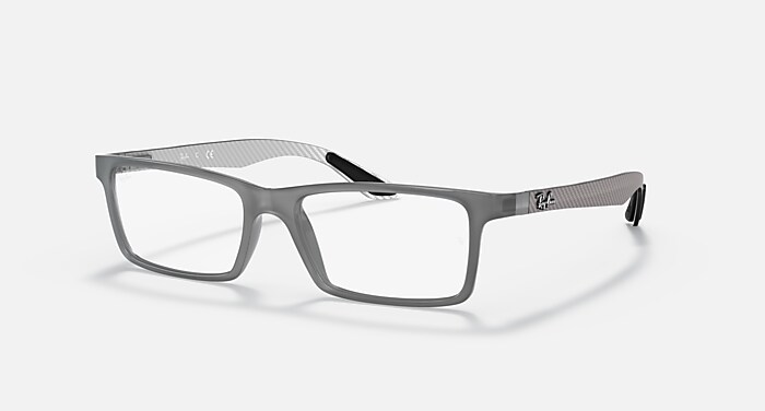 RB8901 OPTICS Polarized Eyeglasses with Grey and Clear (55-17