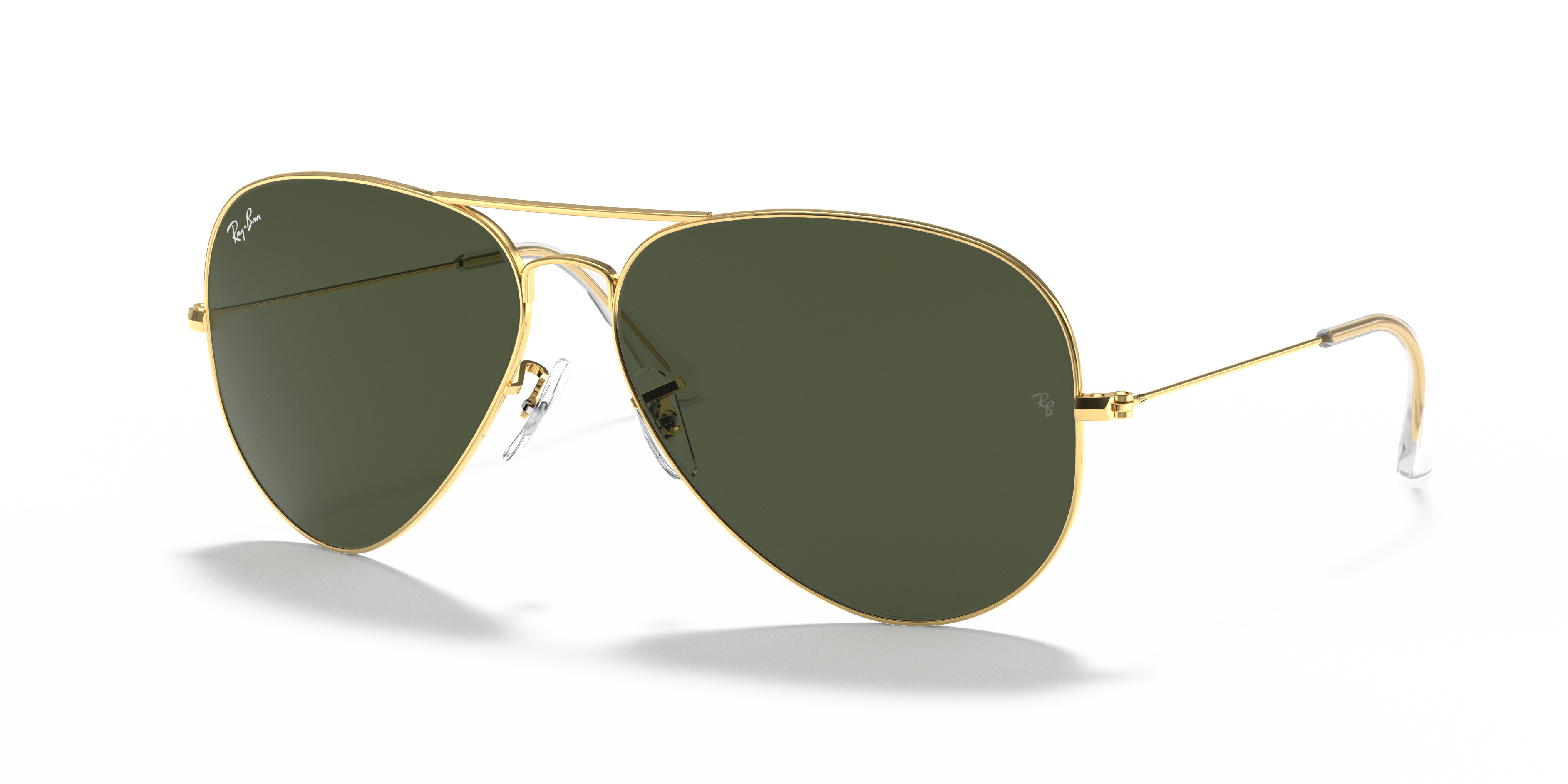 安*一様 【値下げ】Ray-Ban レイバン AVIATOR LARGE MET AVIATOR LARGE METAL II Sunglasses in Arista Gold and G-15 Green