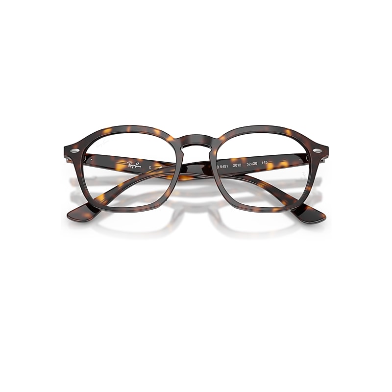 Ray-Ban RX5451 2012 Men's Glasses Tortoiseshell Size 50 - Blue Light Block Available