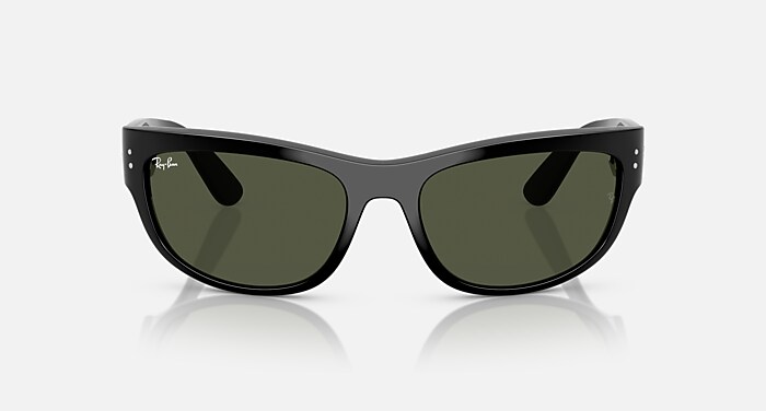 MEGA BALORAMA Sunglasses in Black and G-15 Green (63-19) - RB2289