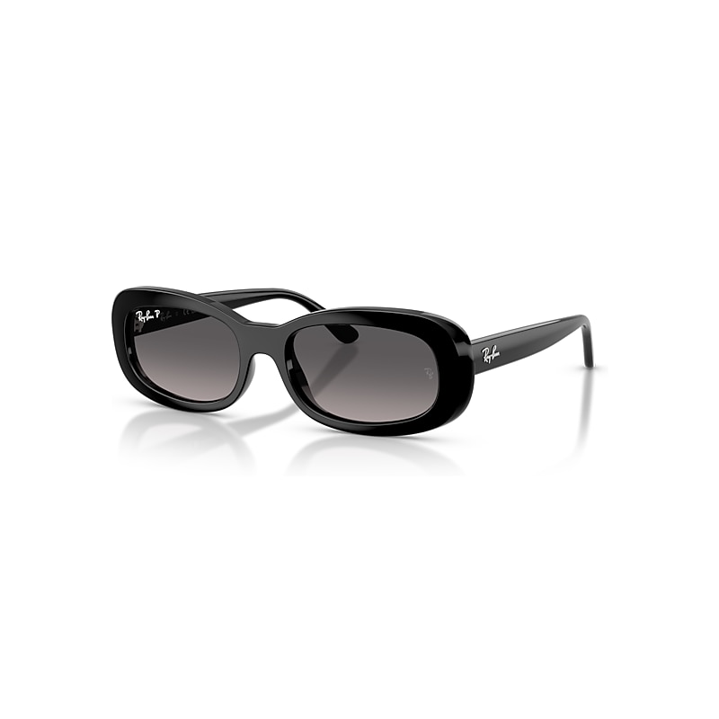 Ray-Ban Sunglasses Women's  - Black Frame Grey Lenses Polarized 56-18, RB2221
