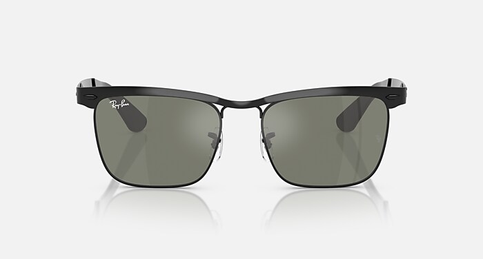WAYFARER DELUXE サングラス ブラック と ブロンズ (53-18) - RB3875