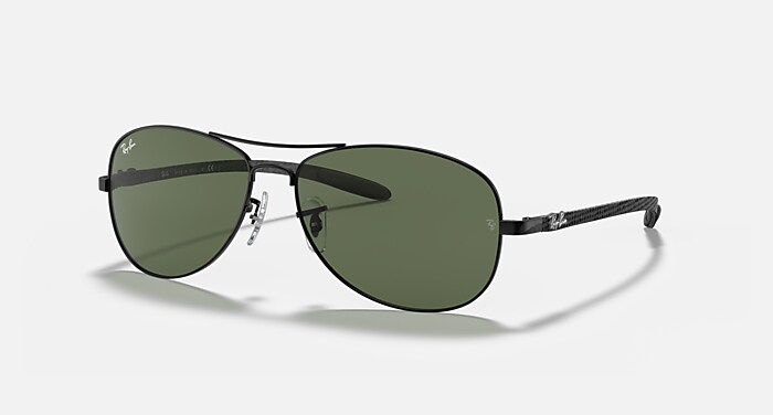 RB8301 Sunglasses in Black and Green Classic G-15 - RB8301 | Ray