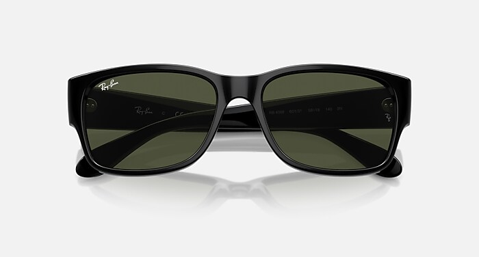 RB4388 Sunglasses in Black and Green (58-18) - RB4388 | Ray-Ban® US