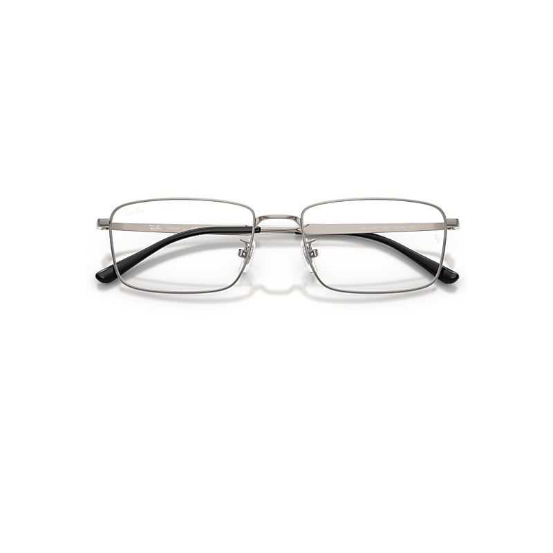 Ray-Ban Rb8786d Titanium Optics Optical Gunmetal Frame Transparent Lenses Polarized 55-18