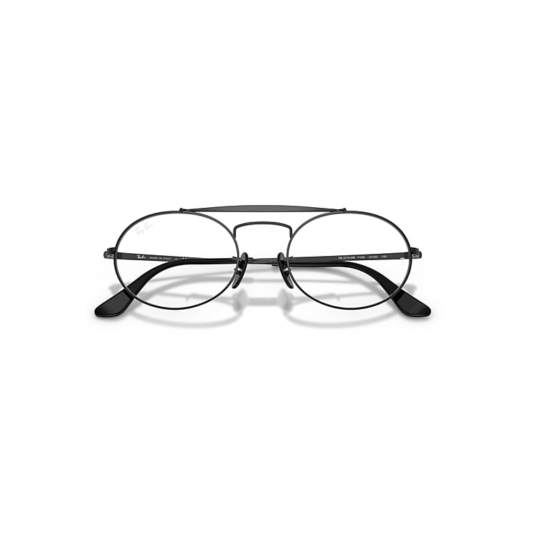 Ray-Ban Rb3775vm Optics Scuderia Ferrari Collection Optical Black Frame Clear Lenses Polarized 51-20