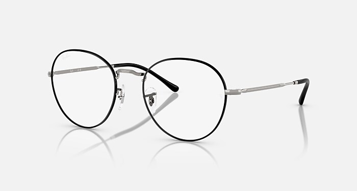 DAVID OPTICS Eyeglasses with Black On Gunmetal Frame - RB3582V
