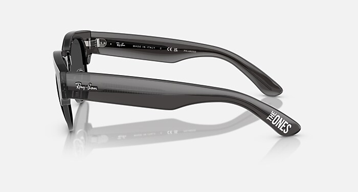 MEGA CLUBMASTER X THE ONES Sunglasses in Transparent Black and