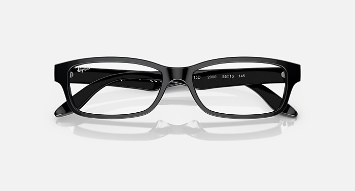 RB5415 OPTICS Eyeglasses with Black and Demo Lens (55-16