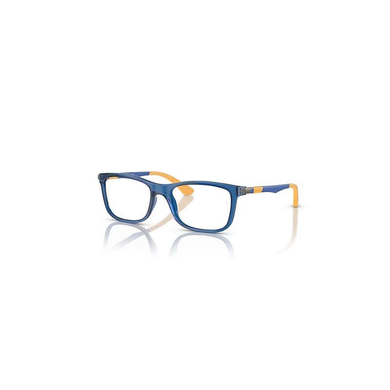 Ray-Ban Eyeglasses Kids  Optics Kids - Sand Blue Frame Clear Lenses Polarized 46-16, RB1549