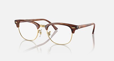 CLUBMASTER OPTICS Eyeglasses with Black On Silver Frame - RB5154