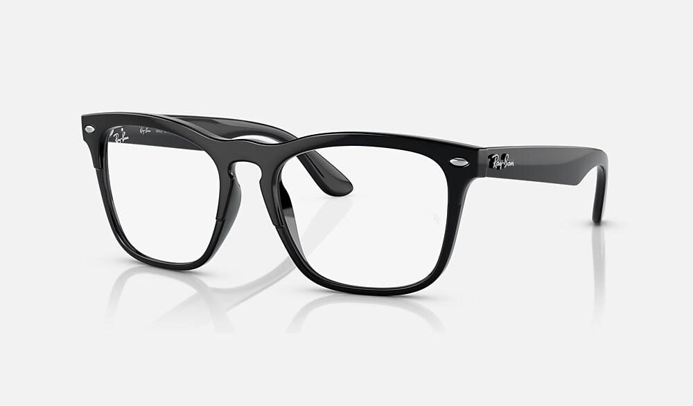 STEVE OPTICS Eyeglasses with Black and Clear (54-18) - RB4487V