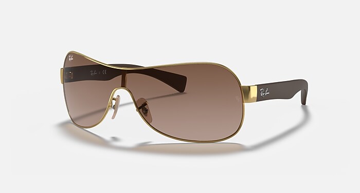 RB3471 Sunglasses in Arista Gold and Brown Gradient (0-132