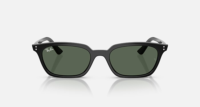 ZAYA BIO-BASED Sunglasses in Black and Dark Green (50-19) - RB4456