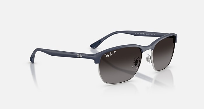 RB4469 LITEFORCE Polarized Sunglasses in Sand Dark Blue and Grey