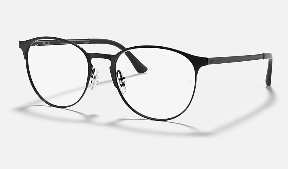 Ray-Ban ブラックフレーム メガネ クリアレンズ 0RX6375__2944__STD__shad__qt.
