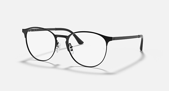 ⭐︎Ray-Ban USA B&L⭐︎ RB6375 OPTICS Polarized Eyeglasses with Black and Clear (51-18