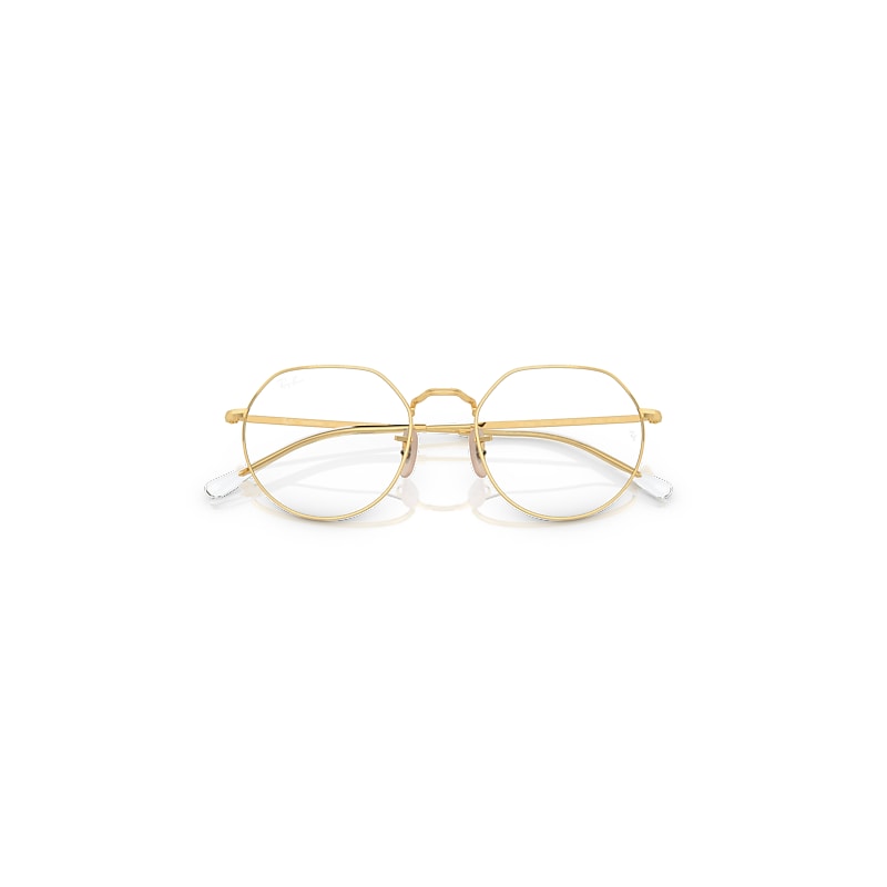 JACK TRANSITIONS® Sunglasses in Arista Gold and Clear/Blue (53-20