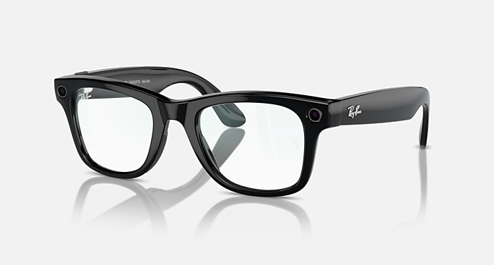 RAY-BAN META WAYFARER - GEN 1 Sunglasses in Black and Clear
