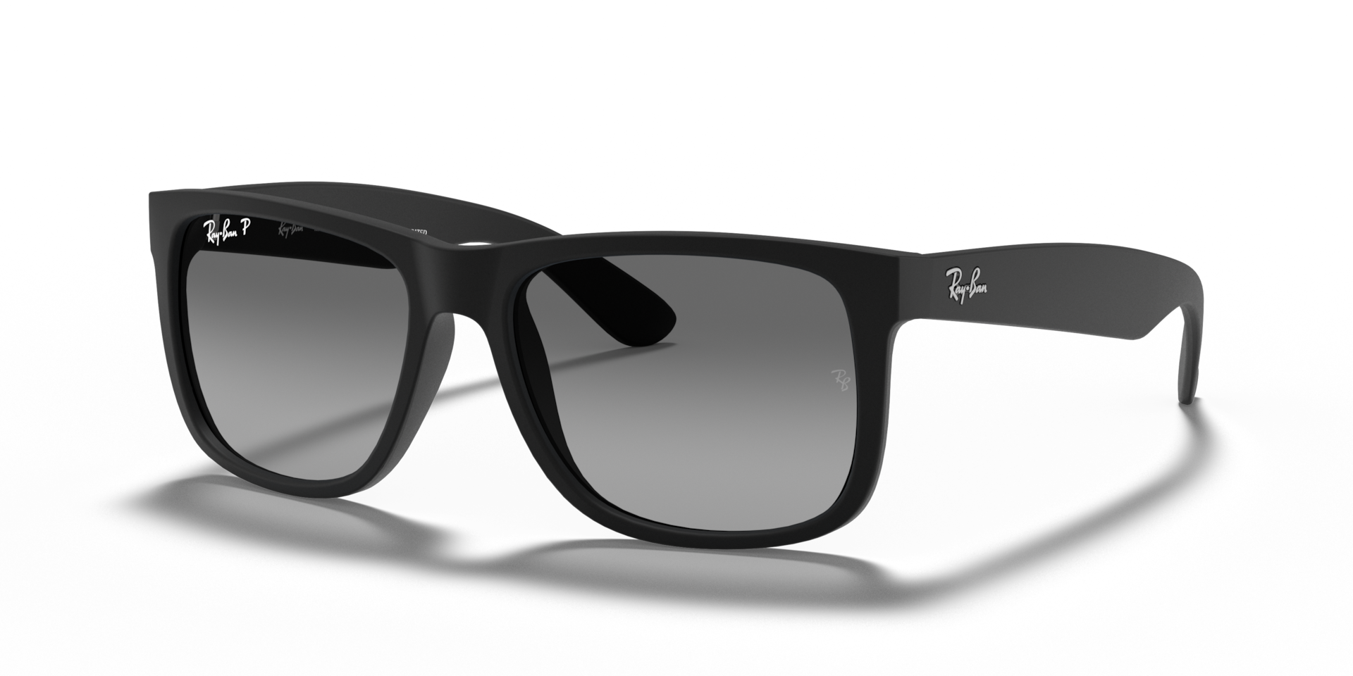 Ray-Ban Justin Classic Lunettes De Soleil - Monture Noir Verres Gris 54-16 polariss 187 €