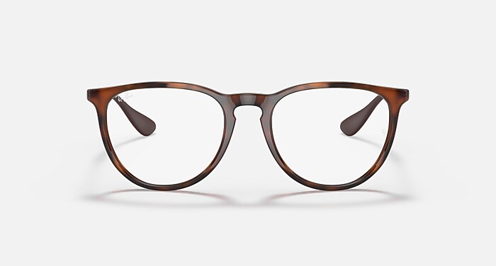 ERIKA BLUE-VIOLET LIGHT CLEAR Everglasses Havana and Clear (57-18