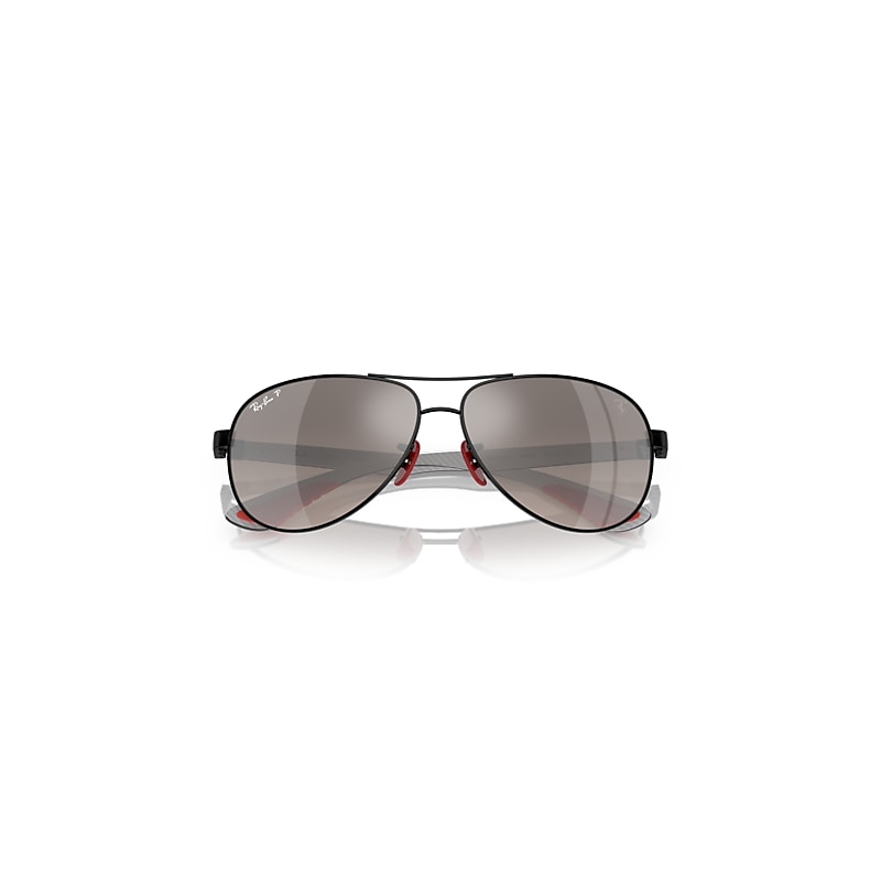 Ray-Ban Man Sunglass RB8331M Scuderia Ferrari Collection Polarized+ Lenses -  Frame color: Black, Lens color: Grey Polarized+