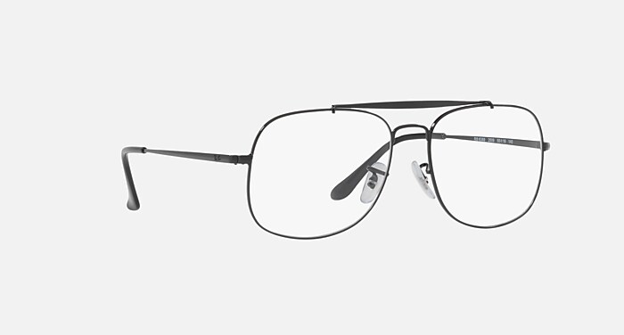 GENERAL OPTICS Polarized Eyeglasses with Black and Clear (57-16