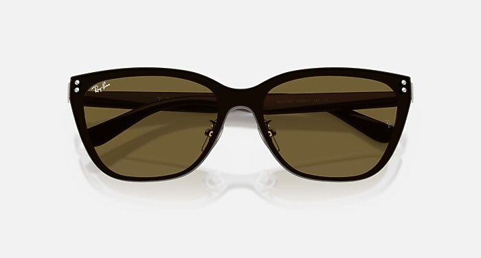 RB3798D Sunglasses in Silver and Dark Brown (0-145) - RB3798D
