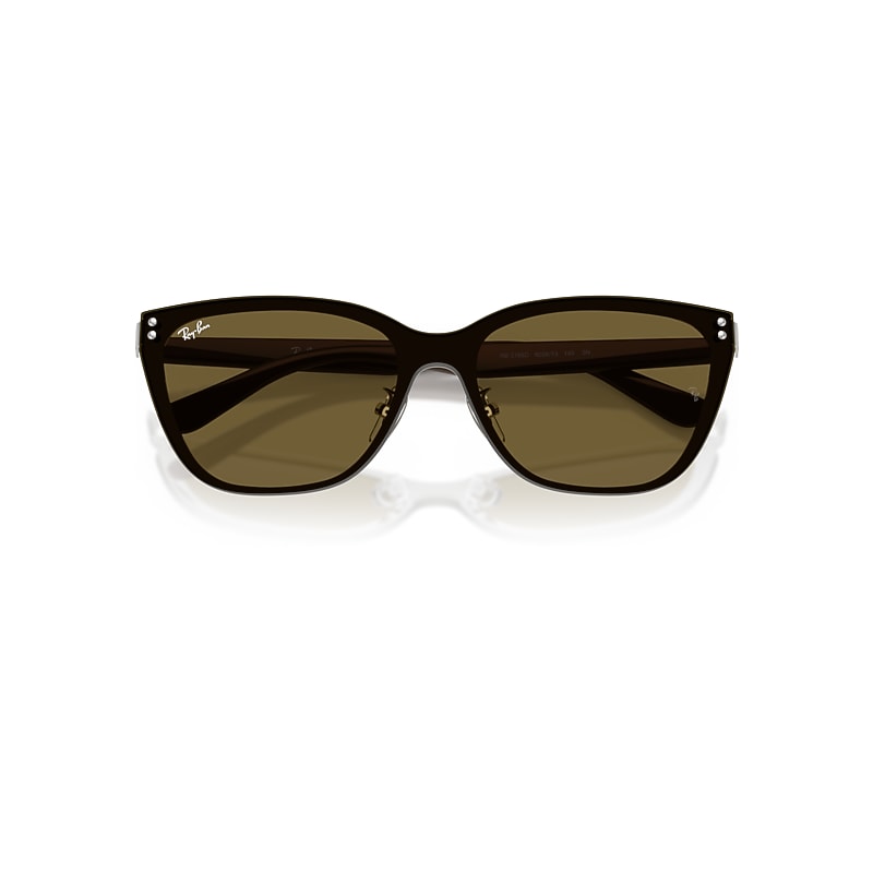 Ray-Ban RB3798D Asian Fit 928873 Men's Sunglasses Silver Size 45