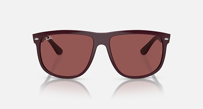 レイバン公式ストア】 Ray-Ban® BOYFRIEND サングラス | ボルドー X