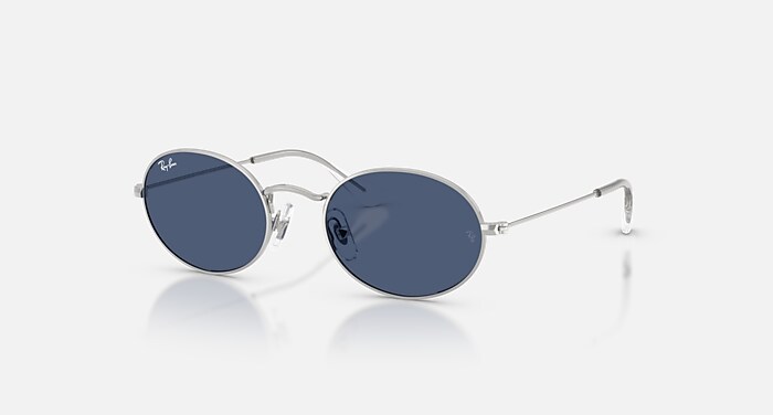 小物 RayBan sunglasses round l Blue lens ROUND KIDS Polarized Sunglasses in Gold and Dark Blue (44-19