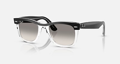 【美品】Ray-Ban クリアグレーレンズ サングラス レイバン公式ストア】 Ray-Ban® WAYFARER STREET NEAT サングラス