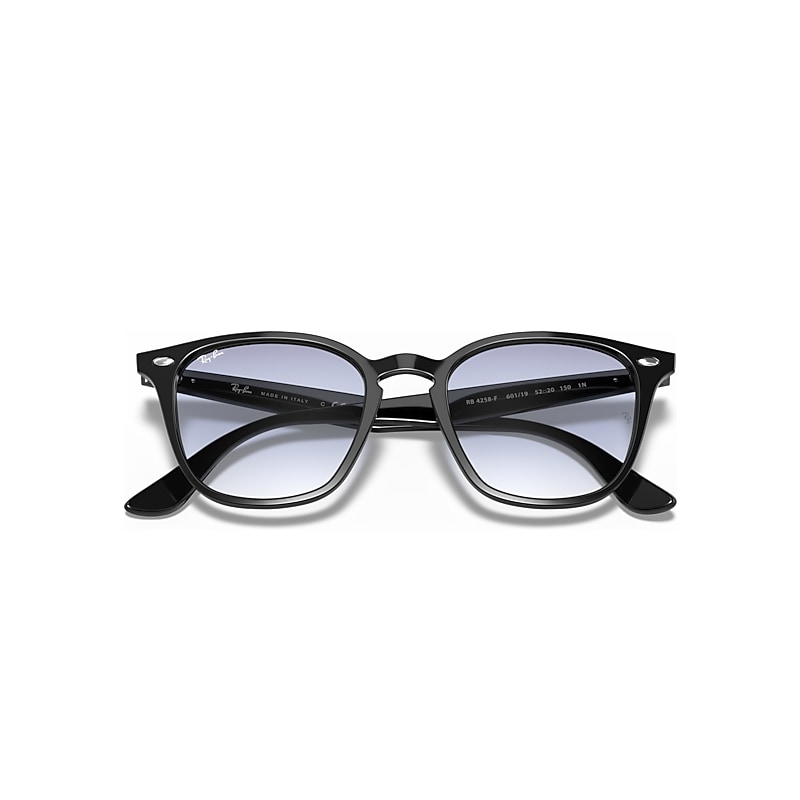RB4258 Sunglasses in Black and Light Blue Gradient - RB4258F | Ray